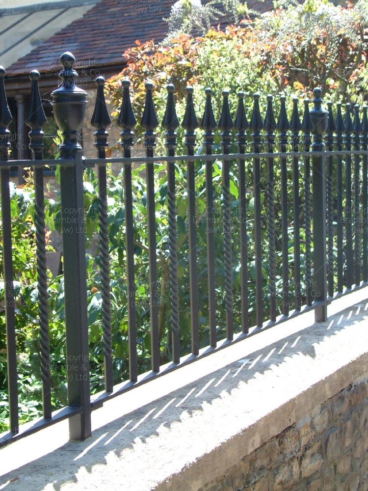 Iron Railings,Taunton,Somerset